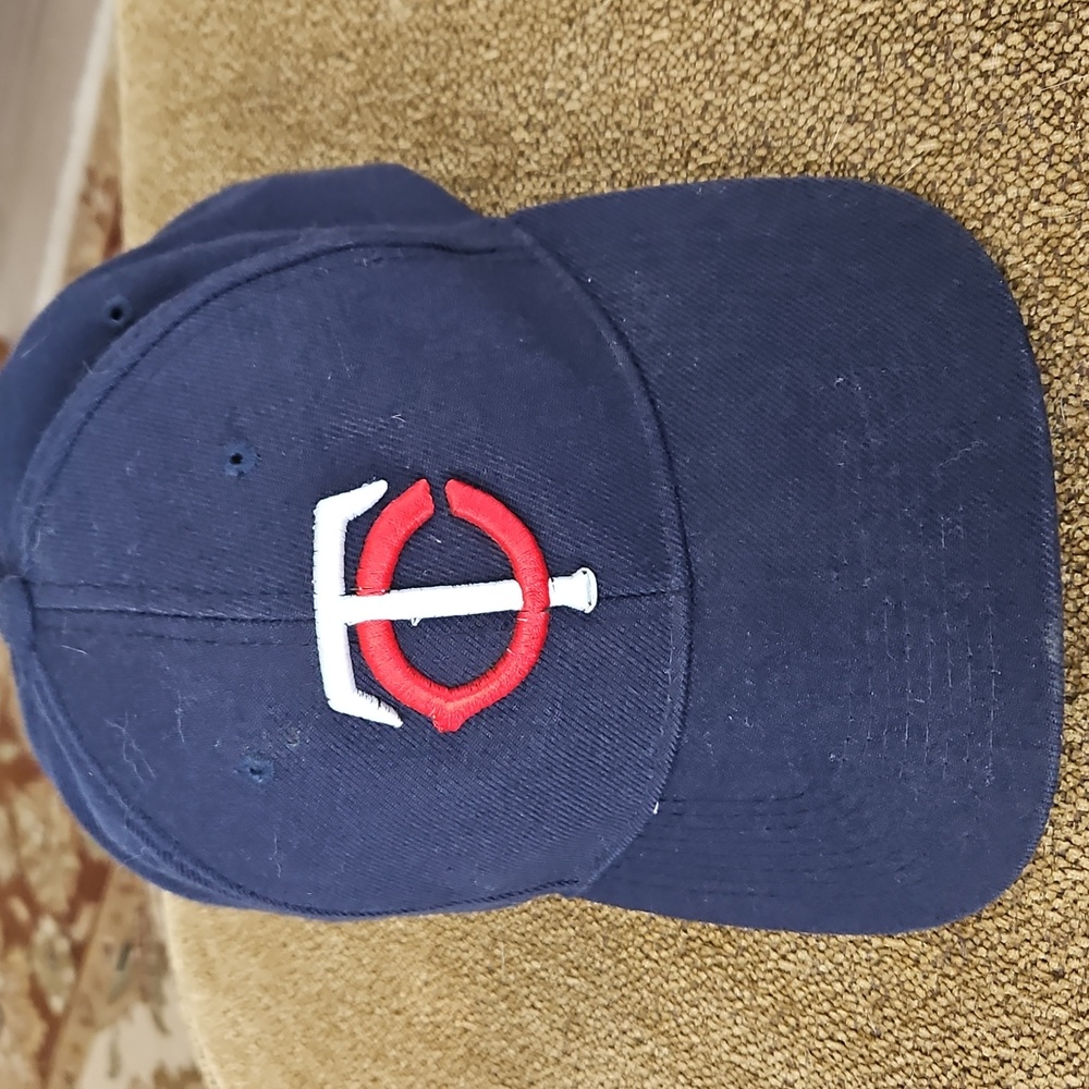Navy Blue TC Logo MN Twins Baseball Cap